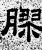 胶(石经·汉·熹平石经)